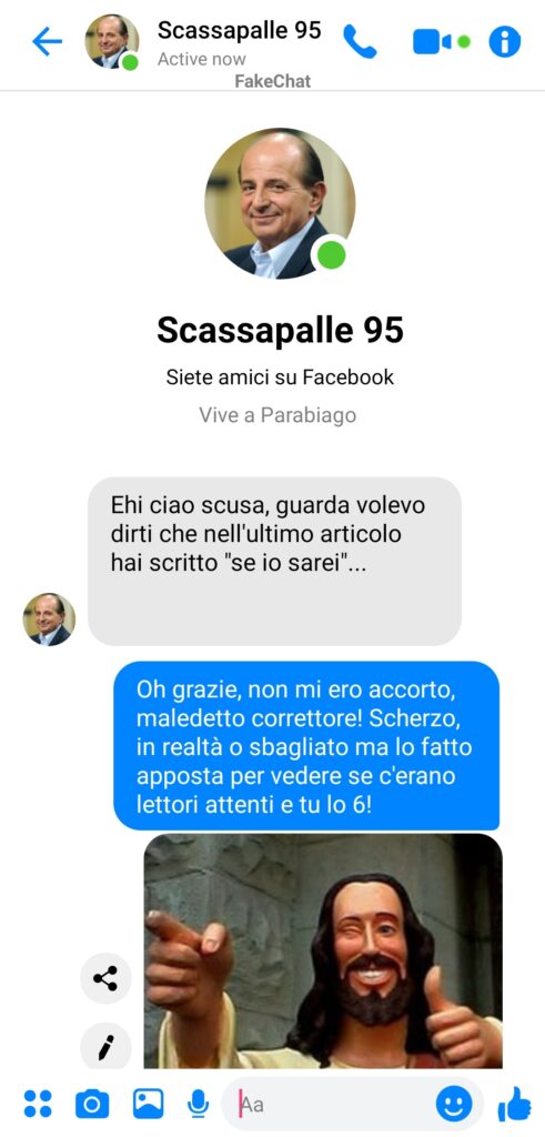 Finta chat di Messenger