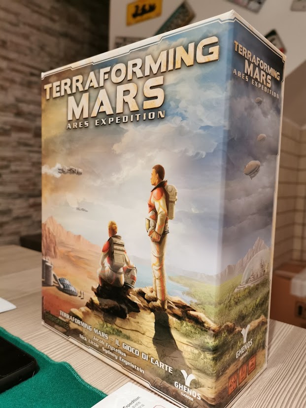 Immagine della scatola di Terraforming Mars Ares Expedition
