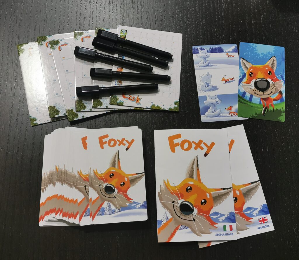Nella scatola di Foxy