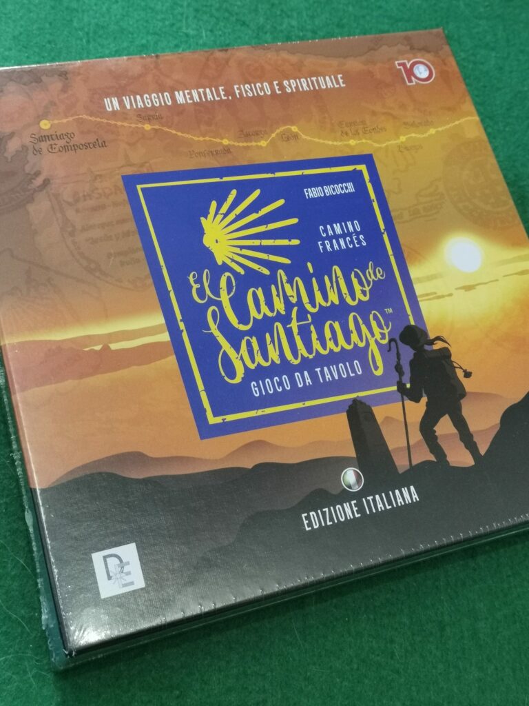 Scatola del gioco di El Camino de Santiago