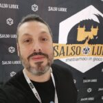 Il Pabis pronto per un'intervista nell'area dedicata al Salso Ludix