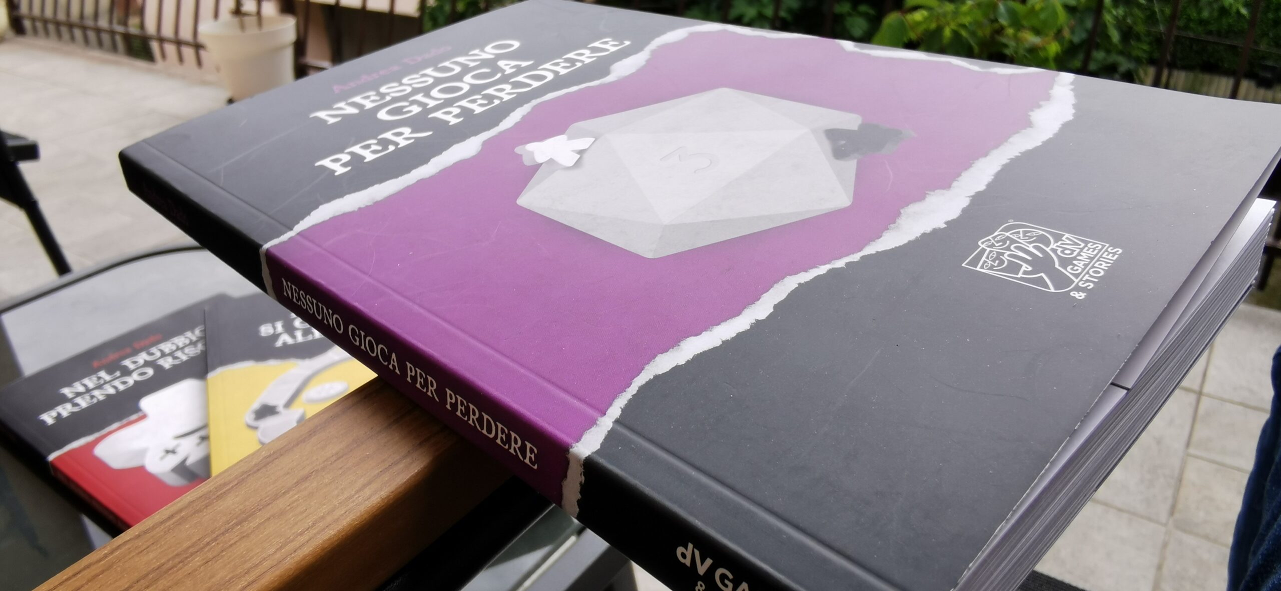Copertina del libro Nessuno Gioca per Perdere
