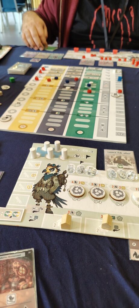 Plancia Giocatore di Birds, prototipo a Ideag 2026