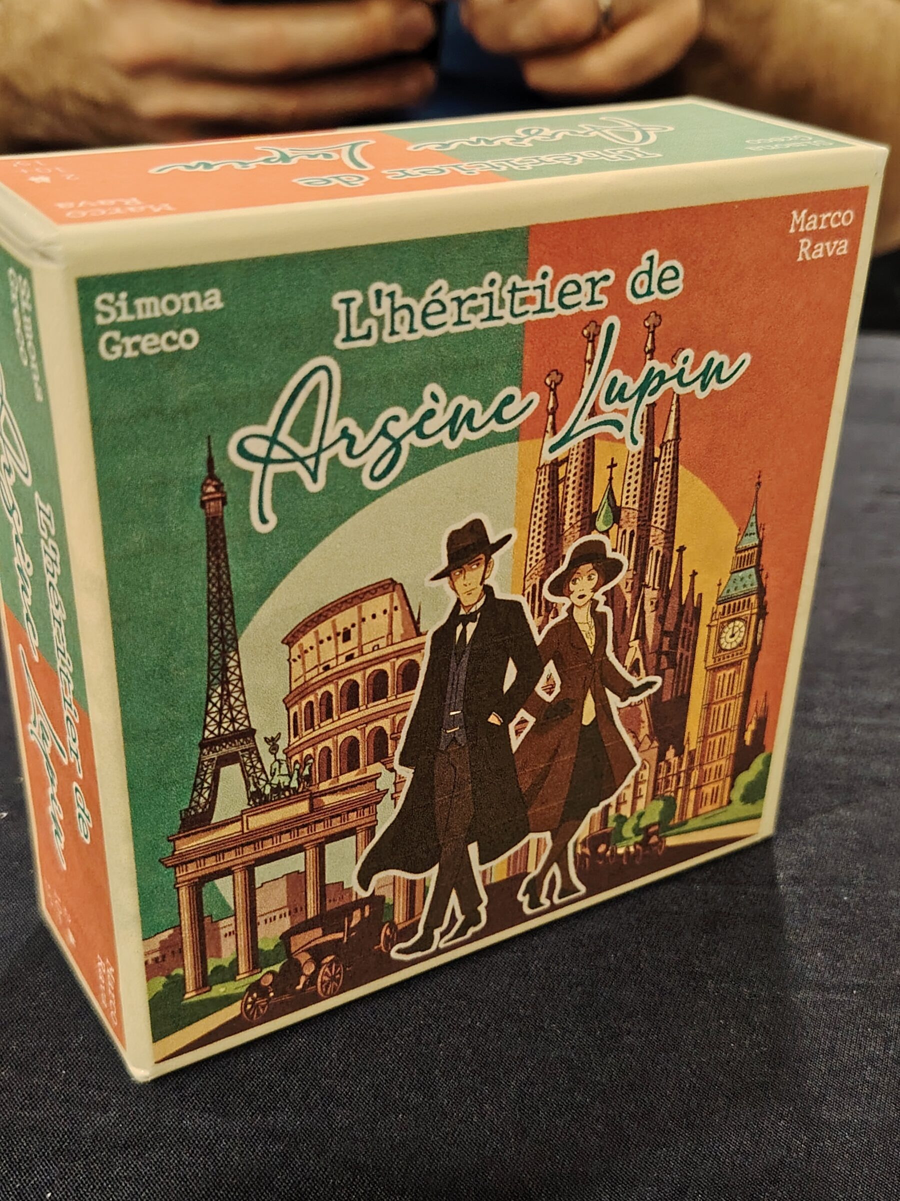 Scatola di L'héritier di Arsène lupin a Ideag 2026