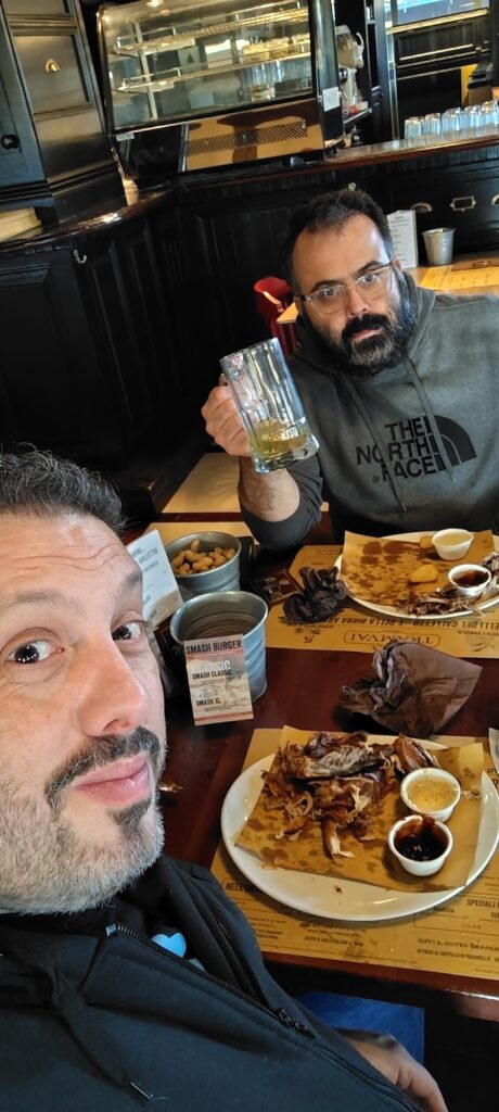 Con Ian MeepleOrDie a mangiare il Galletto a Fidenza