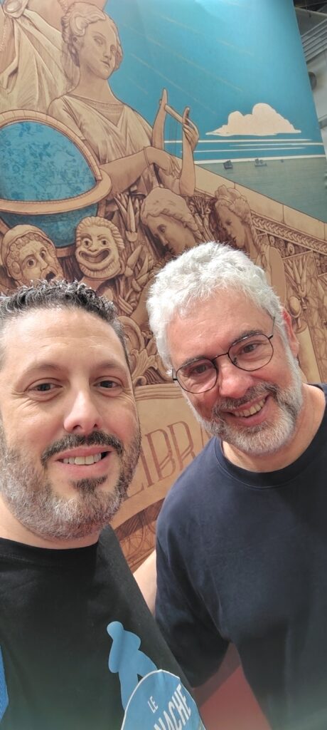 Selfie con uno dei miei autori preferiti: Vital Lacerda a Play 2026