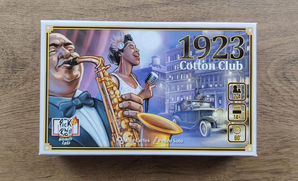 La scatola del gioco 1923 Cotton Club