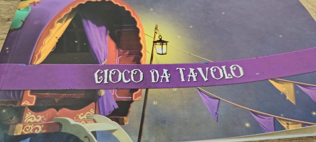 Copertina manuale gioco da tavolo di Tristerra